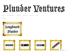 Tablet Screenshot of plunderventures.com